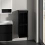 Villeroy & Boch Skyla C80201VL szafka 35x34.9x100 cm boczna wisząca czarna zdj.3