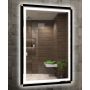 Venti Duo 5905951180410 lustro 60x80 cm prostokątne z oświetleniem z matą grzewczą czarny-złoty zdj.3