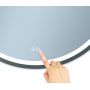 Venti Orion Graphite 5905951180328 lustro 80x80 cm okrągłe z oświetleniem z matą grzewczą grafit zdj.2