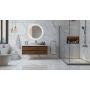 Venti Orion Gold 5905951180366 lustro 60x60 cm okrągłe z oświetleniem z matą grzewczą złoty zdj.4