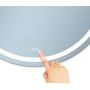 Venti Faro 5905951180397 lustro 80x80 cm okrągłe z oświetleniem z matą grzewczą zdj.2