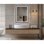 Venti Duo 5905951180441 lustro 60x80 cm prostokątne z oświetleniem z matą grzewczą czarny zdj.5
