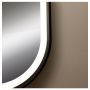 Zuma Line 003064030827 lustro 50x70 cm owalne z oświetleniem czarny zdj.3
