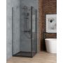 Oltens Rinnan 21207300 drzwi prysznicowe 80 cm uchylne zdj.4