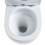 Aquavea Polus POLUSC miska wc z deską wolnoopadającą wisząca bez kołnierza czarny mat zdj.4