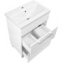 Astor Sol AFBUI61127 umywalka z szafką 61 cm białą zdj.2