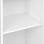 Astor Sol AFBUS24077 szafka 40x33x183 cm boczna stojąca biała zdj.4