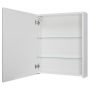 Astor Ida AMMSL50307 szafka 50x13.8x60 cm z lustrem biała zdj.3