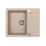 Alveus Cadit 1132018 zlewozmywak granitowy 59x50 cm beżowy zdj.1