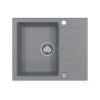 Alveus Cadit 1132020 zlewozmywak granitowy 59x50 cm szary/grafitowy/onyx zdj.1
