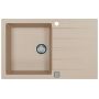 Alveus Cadit 1132023 zlewozmywak granitowy 79x50 cm beżowy zdj.1