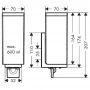 Axor Universal Rectangular 42610670 dozownik do mydła 600 ml czarny zdj.2