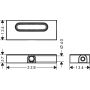Axor uBox universal 01006180 zestaw montażowy zdj.2