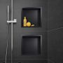 Balneo Wall-Box One Black OBBL3 półka wnękowa 60 cm czarna zdj.5