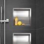 Balneo Wall-Box One Inox OBIN2 półka wnękowa 30 cm stal zdj.4