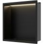 Balneo Wall Box B01010201091 półka wnękowa 30 cm czarna zdj.4