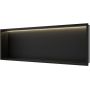 Balneo Wall Box B01010201093 półka wnękowa 90 cm czarna zdj.3