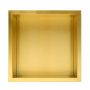Balneo Wall-Box One Gold OBBR1 półka wnękowa 30 cm złota zdj.1
