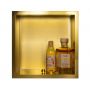 Balneo Wall-Box One Gold OBBR1 półka wnękowa 30 cm złota zdj.3