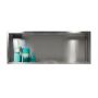 Balneo Wall-Box One Inox OBIN6 półka wnękowa 90 cm stal zdj.1