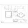 Balneo Wall-Box One White OBWH1 półka wnękowa 30 cm biała zdj.2