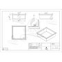 Balneo Wall-Box One White OBWH2 półka wnękowa 30 cm biała zdj.2