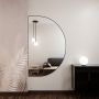 Baltica Design Tiny Border Semi Round 5904107923550 lustro 80x50 cm czarny zdj.2