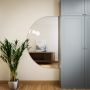 Baltica Design Tiny Border Semi Round 5904107923789 lustro 80x40 cm srebrny zdj.2
