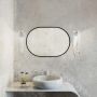 Baltica Design Tiny Border Pastille 5904107924366 lustro 50x100 cm owalne czarny zdj.3