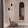Baltica Design Tiny Border Pastille 5904107924397 lustro 60x140 cm owalne czarny zdj.1