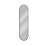 Baltica Design Tiny Border Pastille 5904107924397 lustro 60x140 cm owalne czarny zdj.2