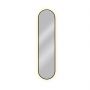 Baltica Design Tiny Border Pastille 5904107926131 lustro 50x110 cm owalne z oświetleniem czarny zdj.2