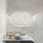 Baltica Design Tiny Border Pastille 5904107926223 lustro 60x140 cm owalne srebrny zdj.3
