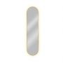 Baltica Design Tiny Border Pastille 5904107926254 lustro 60x90 cm owalne z oświetleniem złoty zdj.1