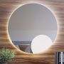 Baltica Design Bright 5904107912653 lustro 90x90 cm okrągłe z oświetleniem zdj.3