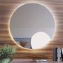 Baltica Design Bright 5904107912592 lustro 70x70 cm okrągłe z oświetleniem zdj.3