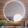 Baltica Design Bright 5904107912561 lustro 60x60 cm okrągłe z oświetleniem zdj.4