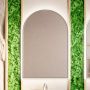 Baltica Design Tiny Border Pastille Cut 5904107929590 lustro 50x100 cm z oświetleniem srebrny zdj.3