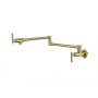 Berg Pot Filler 830135BG bateria kuchenna ścienna złoto/stare złoto zdj.1