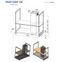 Berg Frame FRAOWKLDBK1201 okap wyspowy 120 cm czarny zdj.4