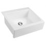 Berg Nova BRN22C104 zlewozmywak ceramiczny 66x62 cm biały zdj.1