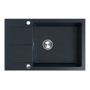 Berg Hobart BRQ1411AXL zlewozmywak granitowy 78x50 cm szary/grafitowy/onyx zdj.1
