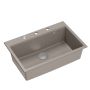 Berg Ares BRS23804 zlewozmywak granitowy 76x50 cm beżowy zdj.6