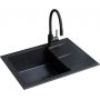 Berg Black ZZH1411ABFBK zlewozmywak z baterią onyx/czarny zdj.1