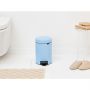 Brabantia NewIcon 202582 kosz na śmieci 3 l niebieski zdj.4