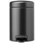 Brabantia NewIcon 233449 kosz na śmieci 3 l czarny zdj.1