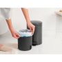 Brabantia NewIcon 233463 kosz na śmieci 5 l czarny zdj.2