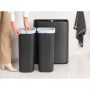 Brabantia Bo 233609 kosz na śmieci 2 l czarny zdj.3