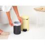 Brabantia NewIcon 233760 kosz na śmieci 3 l żółty zdj.2
