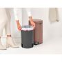Brabantia NewIcon 234026 kosz na śmieci 20 l brązowy zdj.2